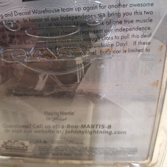 Johnny Lightning July 4th 2000 Celebration Of Independence - Picture 3 of 3